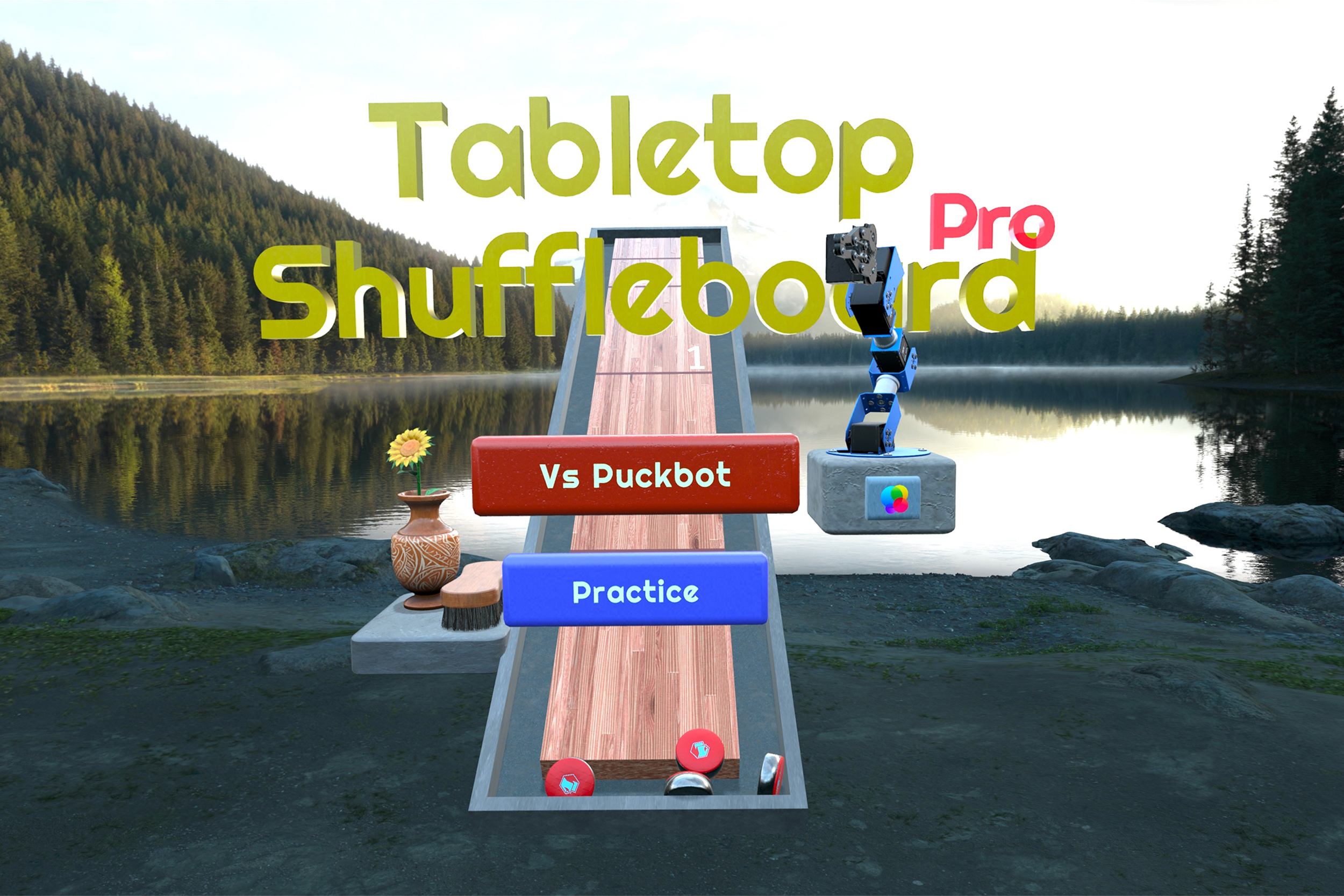 Tabletop Shuffleboard Pro